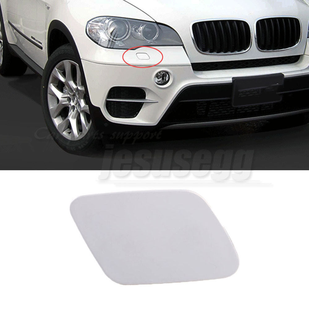 Right Side Headlight Washer Nozzle Primered Cover Trim Fit for BMW X5 E70 2007-11