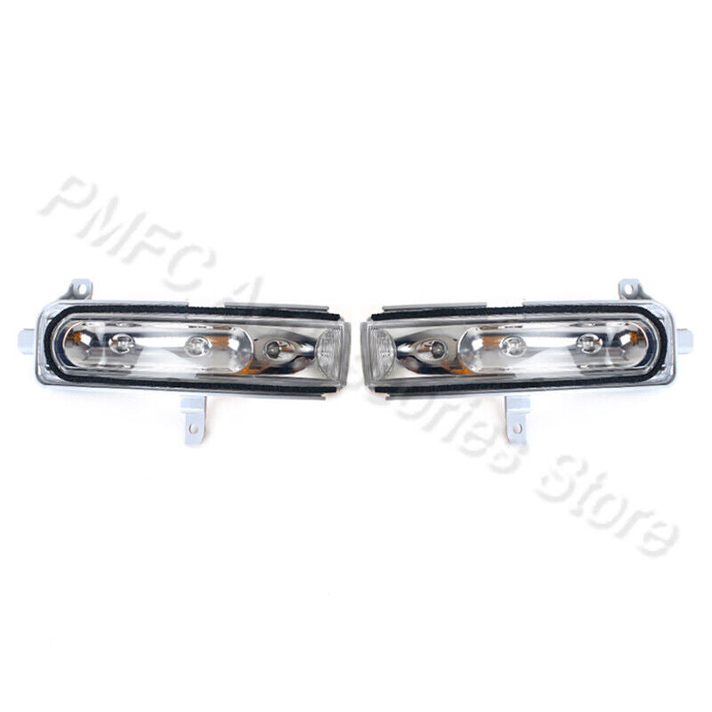 A pair of turn signal light side mirror view repeater lights for Mazda CX-7 2008-2014