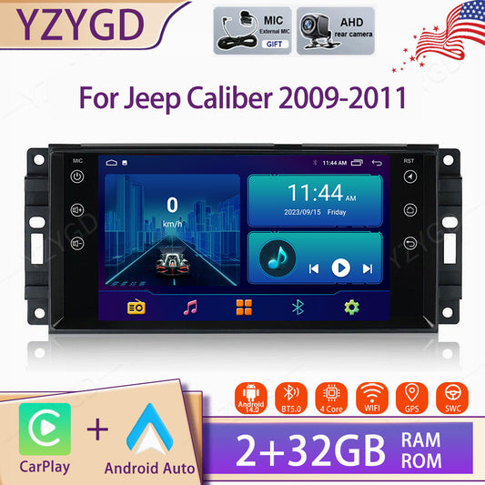 Android Auto Carplay for Jeep Caliber 2009-2011 Stereo Car Radio Screen GPS Navi