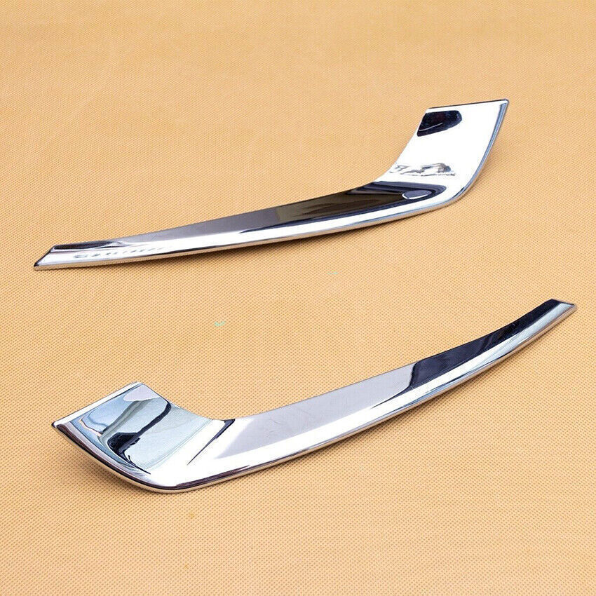 2PCS Chrome Rear Fog Light Eyelid Molding Strip Trims for Mazda CX-5 CX5 2022-24