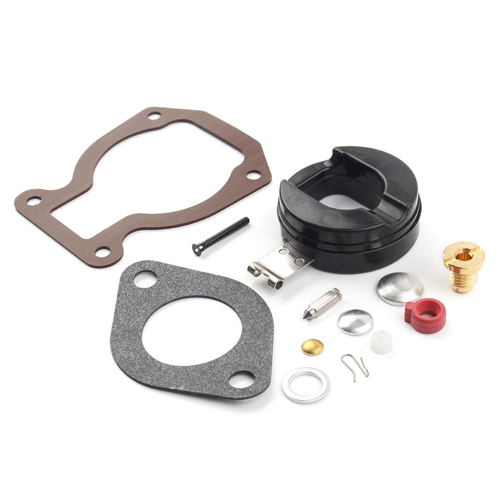 Carburetor Carb Kit w/ Float fit Johnson Evinrude 9.9 HP 15 HP 1974-1988 398453
