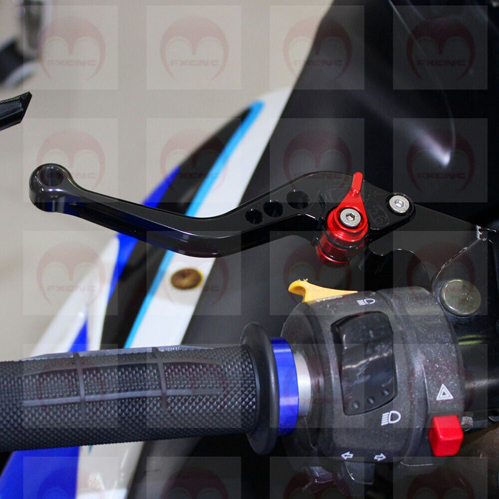 CNC adjustable brake clutch lever for Yamaha Tenere 700 (2019, 2020, 2021) - Short-range