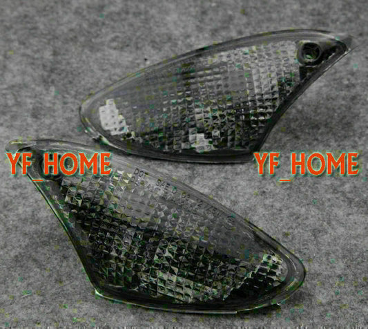 Fit for BMW K1200S  K1300S Smoke Front Turn Signals Indicator Blinker Lens Cover UK