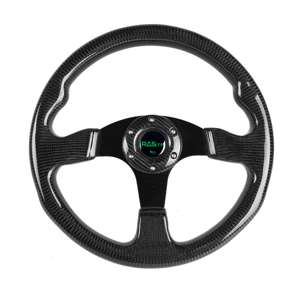 13inch 340mm Universal 6 Bolt Drifting Racing Steering Wheel Carbon Fiber
