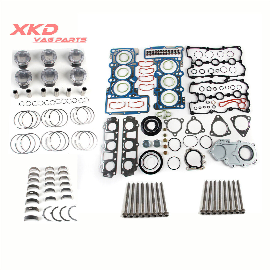 3.0T Engine Overhaul and Rebuild Kit Suitable for Audi S4 S5 CREC CRED CREH CTDA