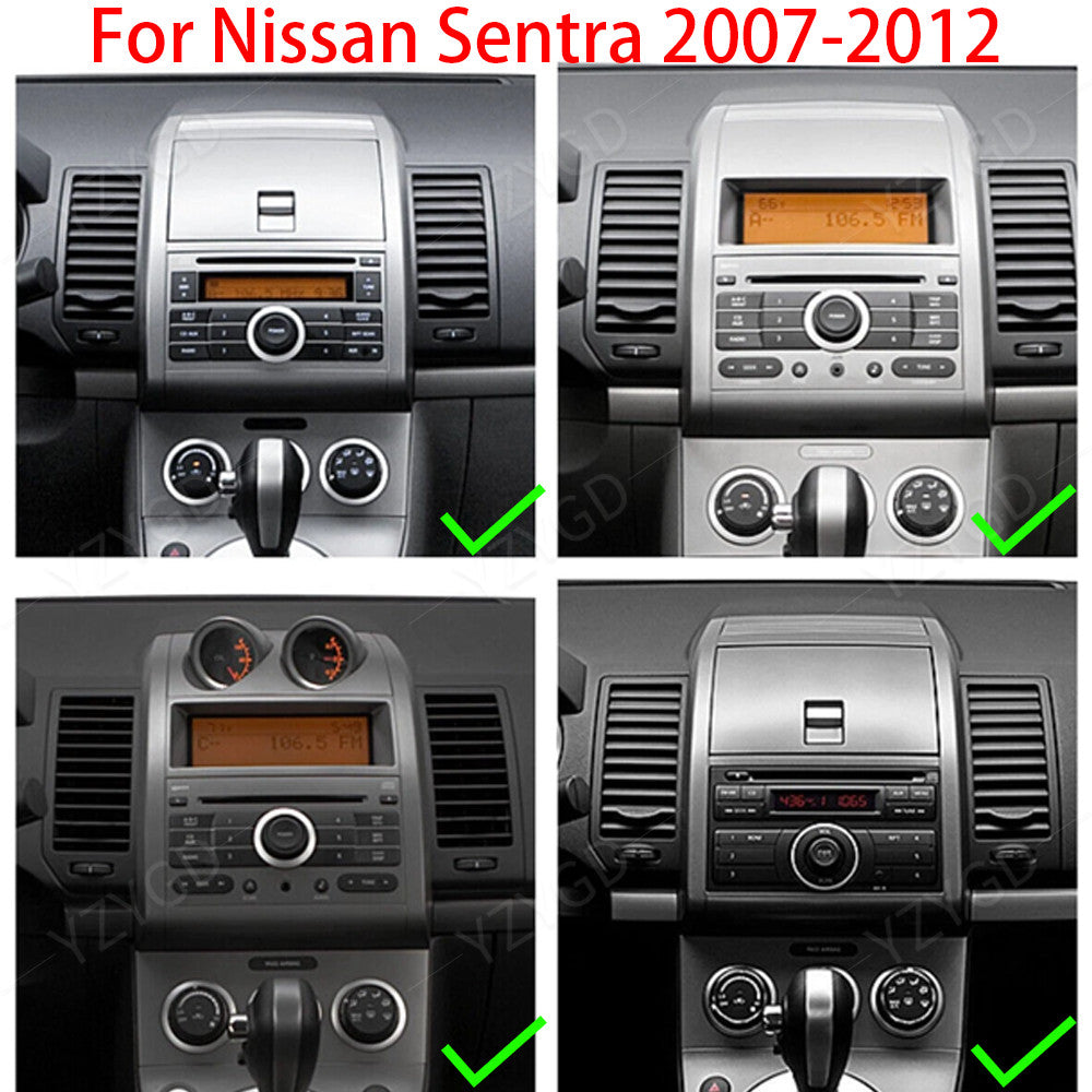 7Car Radio for Nissan Sentra 2007-2012 Stereo Android Auto Carplay GPS Screen