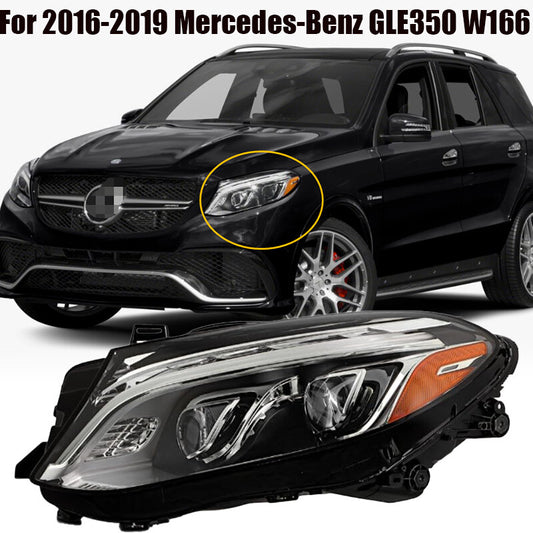 Driver LH Full LED Headlight Headlamp For 2016-2019 for Mercedes-Benz GLE350 W166