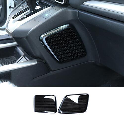 Gear Shift Knee Panel Black Titanium Center Console Trim for Honda CR-V 2017-22