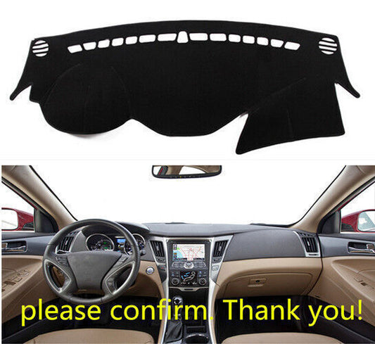 for Hyundai Sonata 2011-14 Inner Dashboard Dash Mat Non-slip DashMat Sun Pad 1X