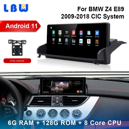 Android 13 Car GPS Auto Multimedia Head Unit Carplay BT for BMW Z4 E89 2009+ CIC