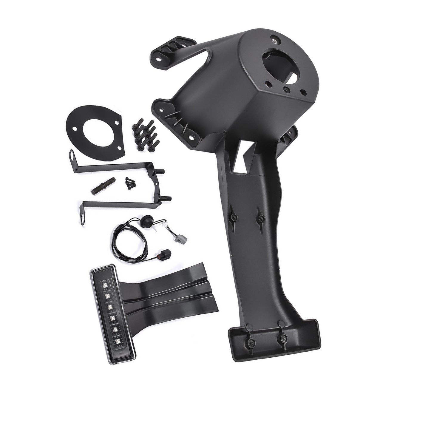 For 2007-2018 for Jeep for Wrangler JK Spare Tire Mounting Bracket WITH Brake Light ?