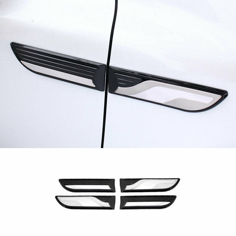for Toyota for Camry 2018-2024 black+silver Front Side Door Fender Cover Trim decor