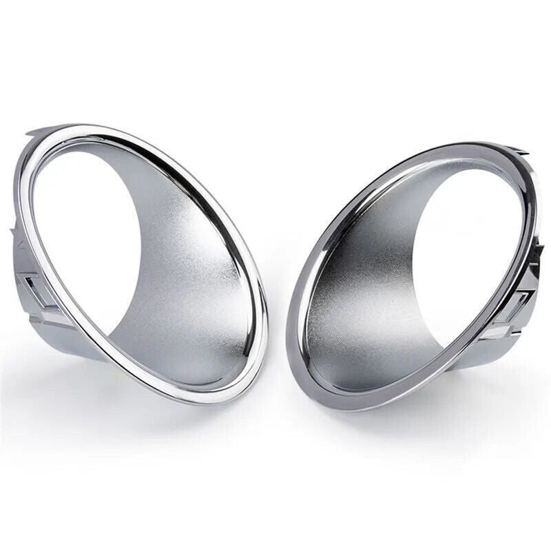2Pcs Side Front Fog Light Cover Bezel Trim for Mini Cooper R55 R56 R57 2007-2011