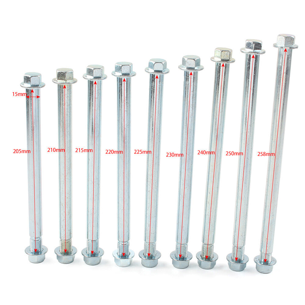 Front Rear Wheel Hub Axle Shaft Axis Sleeve for 110 125cc PIT PRO Trail