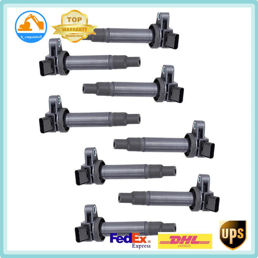 8pcs Ignition Coil 90919-02230 673-1303 for Toyota Tundra Sequoia for LEXUS V8 4.7L
