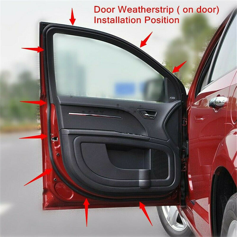 Weatherstrip door with front left opening rubber stripping for Accord Sedan 2013 - 2017