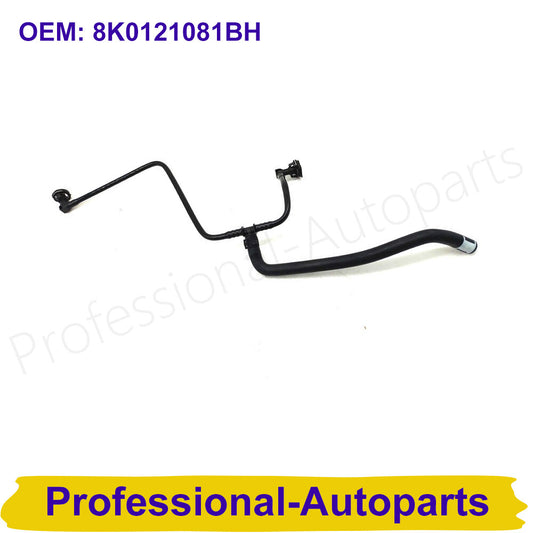 8K0121081BH Coolant reservoir hose suitable for Audi A4, A5, and Q5 radiator hoses.