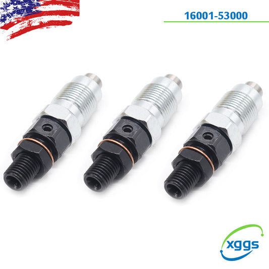 3-piece fuel injector H1600-53000, suitable for Kubota ZD21, ZD321, BX1860, BX1870, BX2360