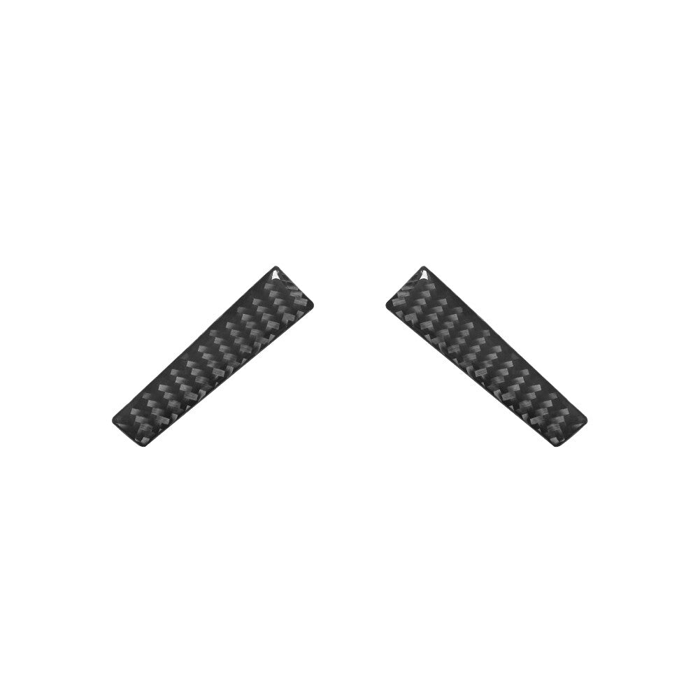 2X Carbon Fiber Steering Wheel Chin Trim for Mercedes R-Class 2009-2012