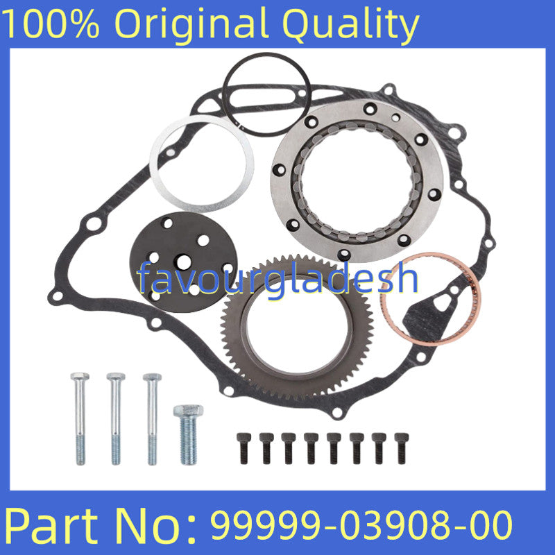 Starter Clutch  Bearing Gear Kit w/ PULLER TOOL for YAMAHA VStar 99-09 XVS1100