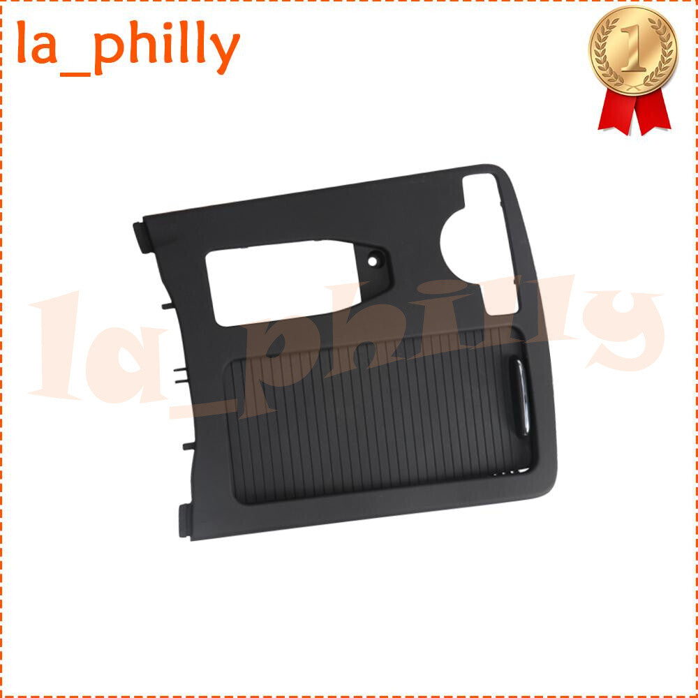 Black Center Console Cup Holder Trim Cover for Mercedes-Benz W205 W204