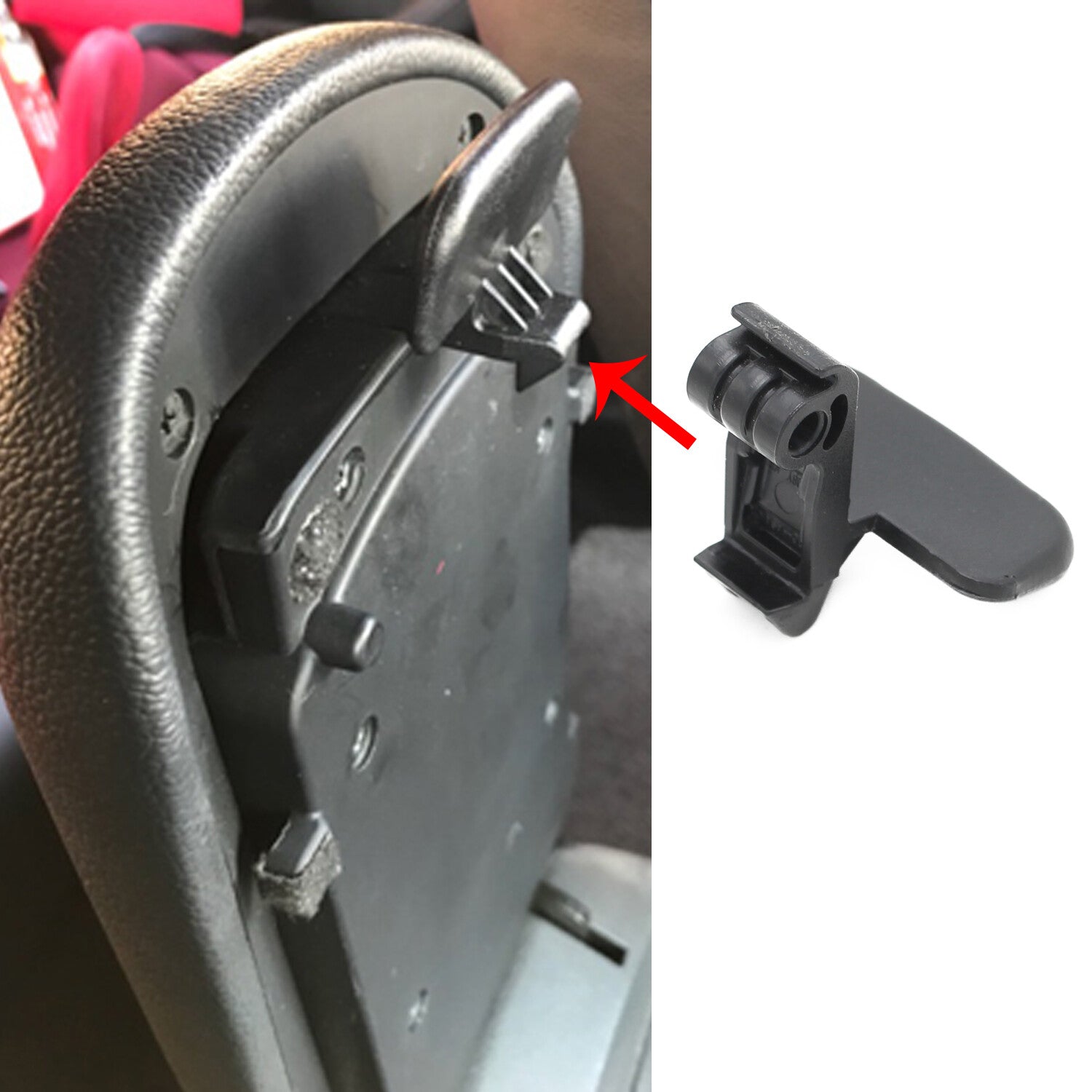 Repair Center Console Armrest Lower Clip Latch Fits for 2014 2015 2016 for Kia Forte
