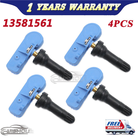 4x 13581561 TPMS FOR GM for CHEVY for GMC for CADILLAC for BUICK TIRE PRESSURE SENSORS 20922901