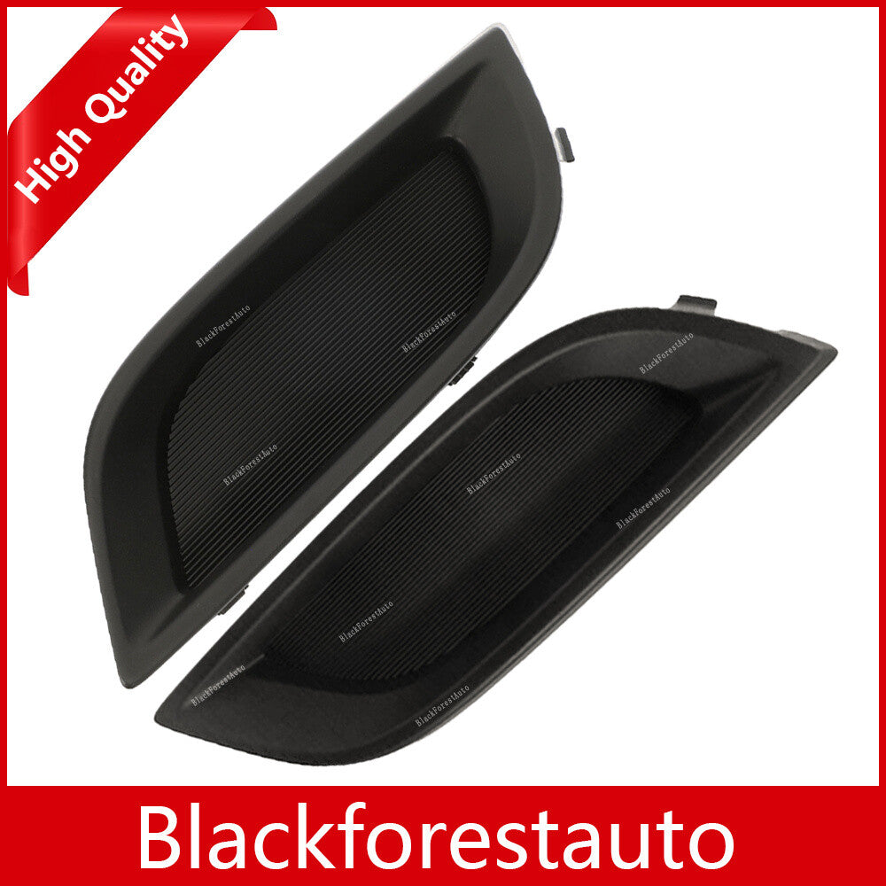 For 2010 - 2011 for Mazda 3 Unpainted Front LHRH Bumper Fog Light Lamp Bezel Cover