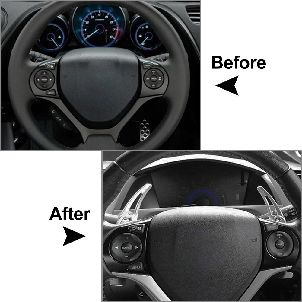 Steering Wheel Paddle Shifter Extension for Honda for Civic 9th 2012-2015 2014 2013