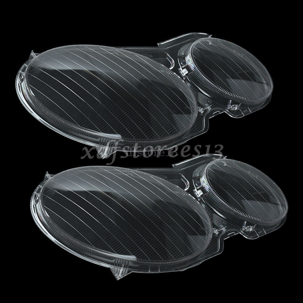 Clear Headlight Lens Cover Lampshade for Mercedes for Benz E-Class W211 2002-2008