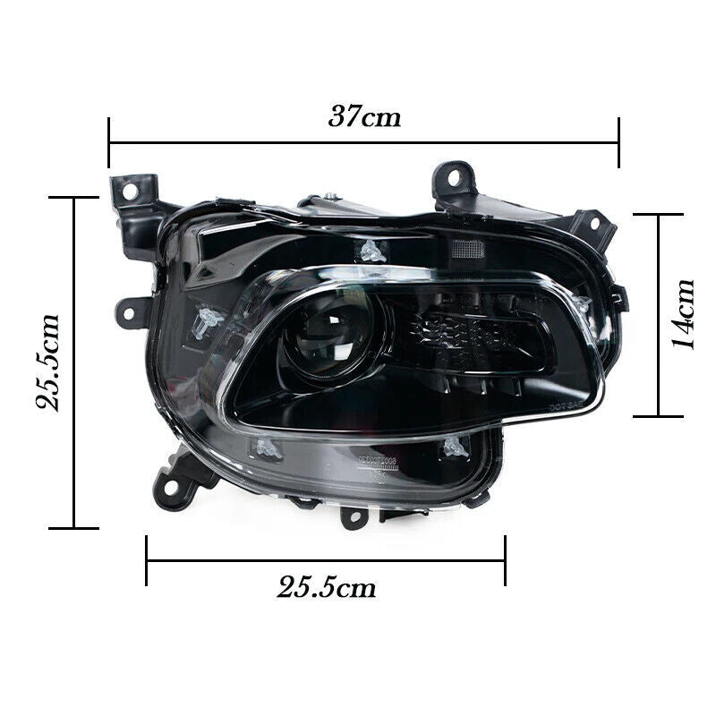 for Jeep Cherokee 2014 - 2018 LHRH Fog Light Front Bumper Light Assembly