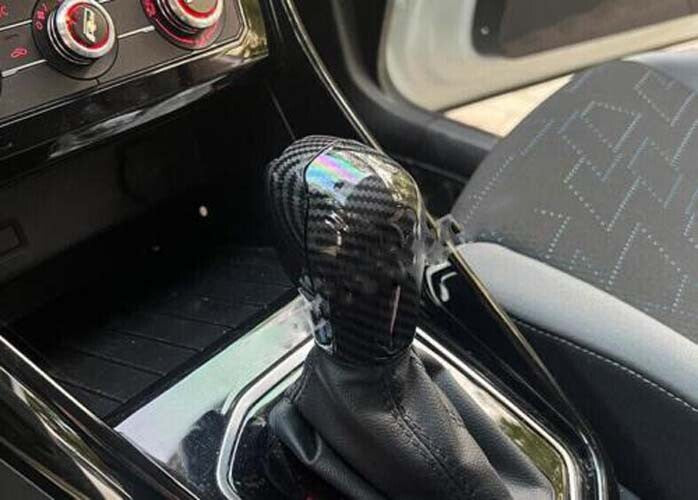 Fits for VW for Jetta 2011-2021 carbon fiber ABS internal shift button cover trim