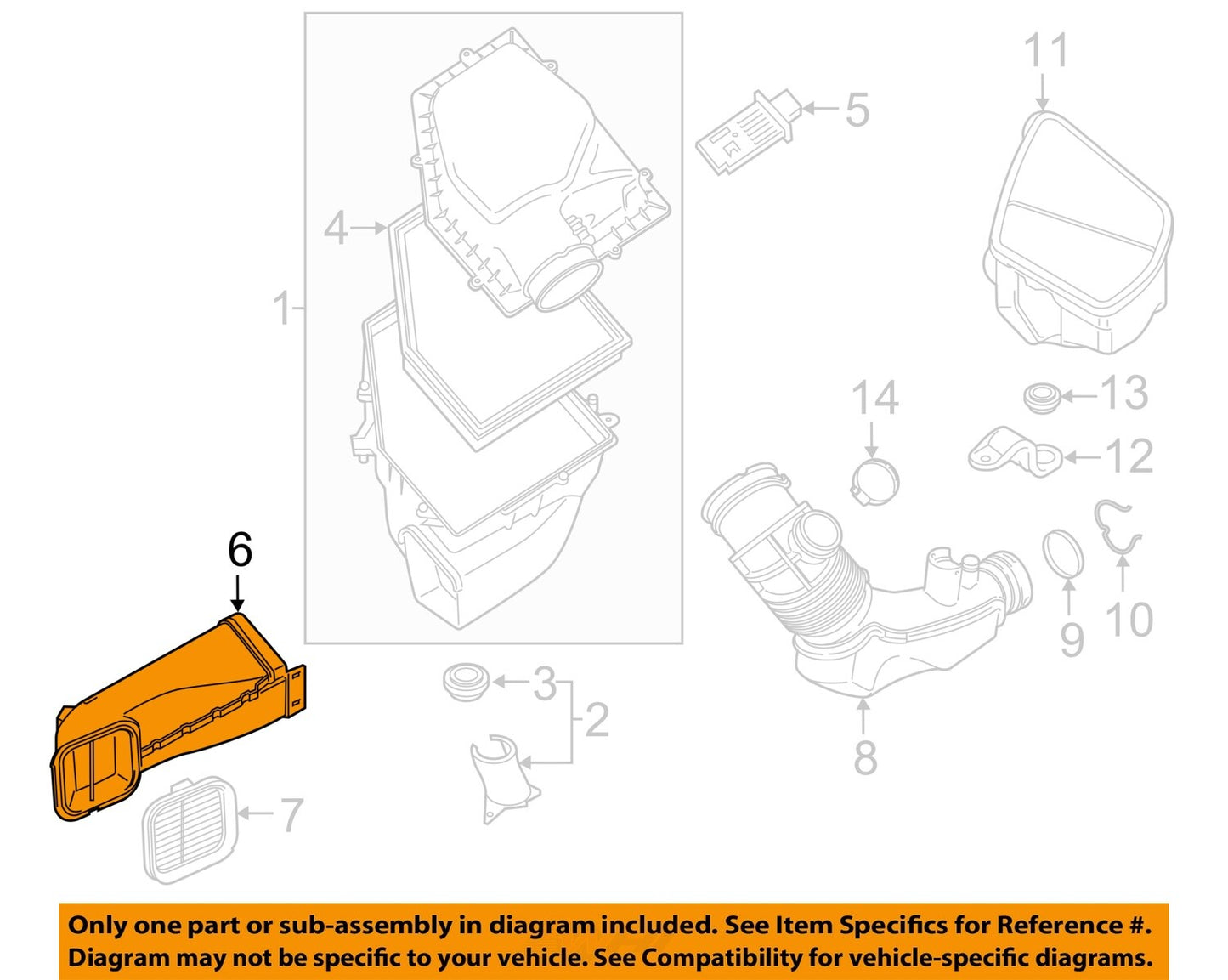 13718635093 Engine intake manifold suitable for BMW 18-24 X3 X4 X5 X6 X7 2021-2024