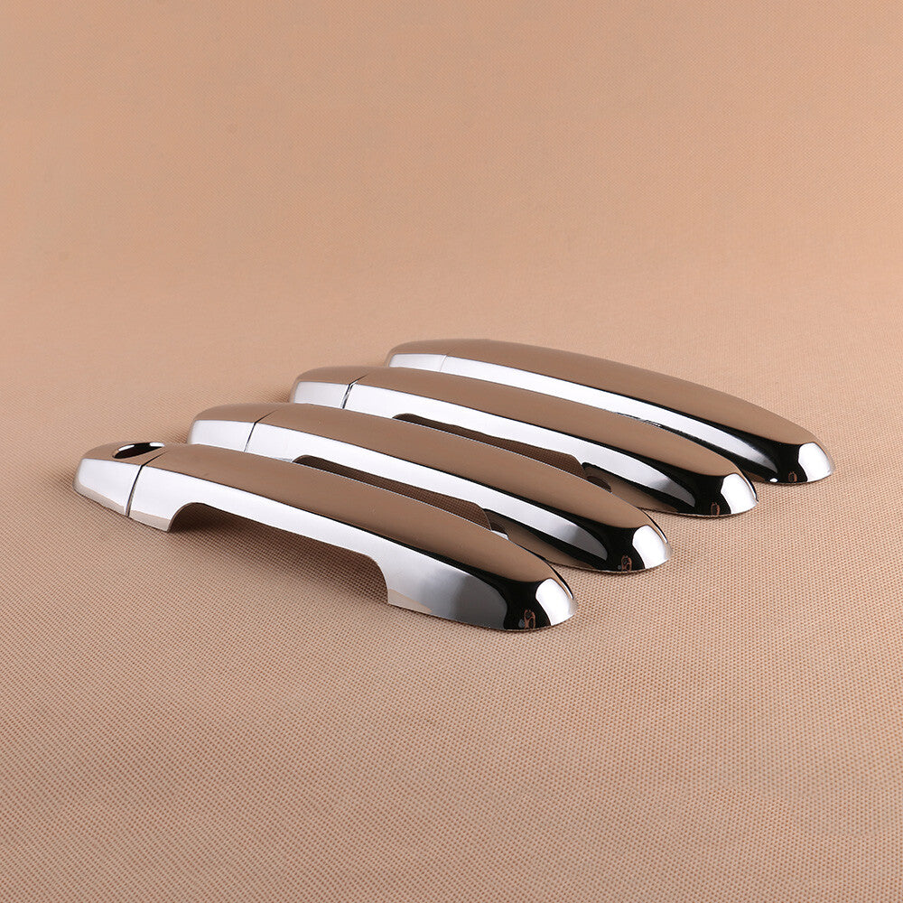4pcs Exterior Door Handle Cover Chrome Fit for Toyota RAV-4 2009 2010 2011 2012 2013