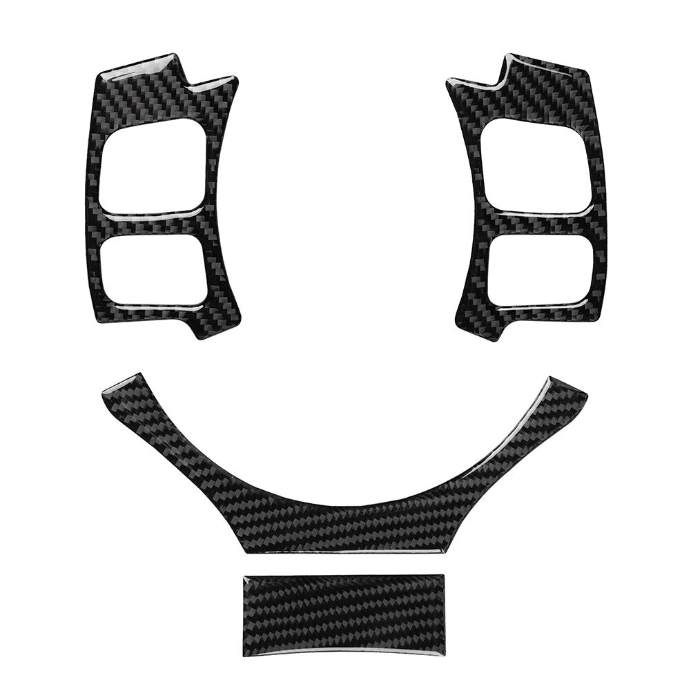 for Lexus IS250 NX200 200t 300h 4x Carbon Fiber Steering Wheel Cover Trim Type C