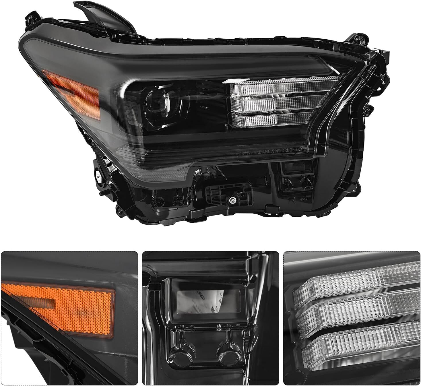 Right Passenger Side Led Lamp for Toyota Tacoma TRD 2024-2025 Headlight Assembly