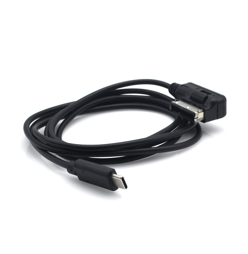 Mp3 aux charger typec usb data music cable for AUDI 3G AMI MMI MDI Iphone 15