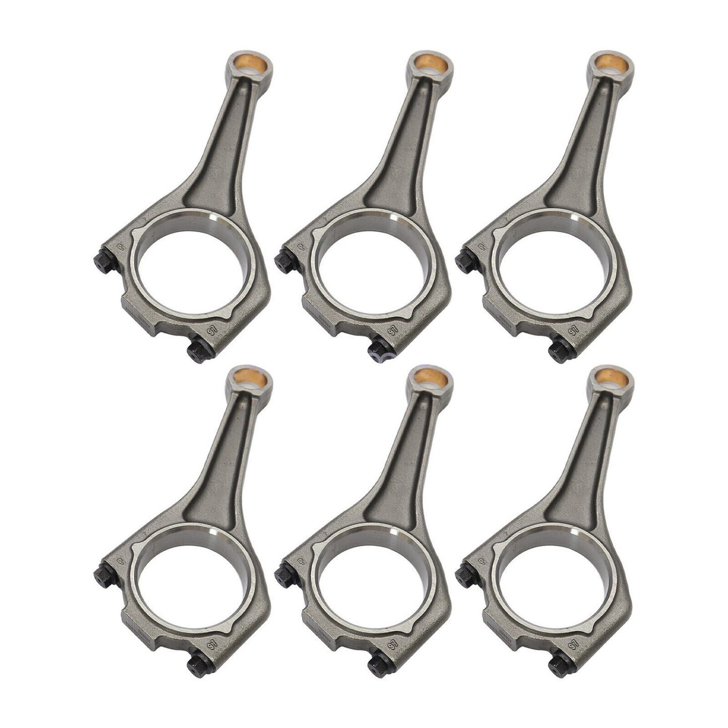 6X Connecting Rods for Jaguar for Land Rover for Range Rover 3.0L AJ126 V6 Engine Conrod
