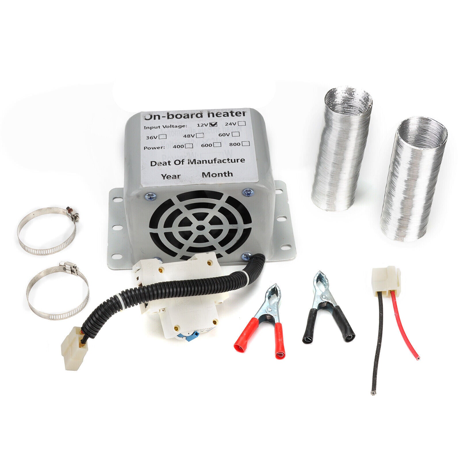 1Set Car Truck Insulator Dashboard Heater Windscreen Defroster Defogger 12V 800W