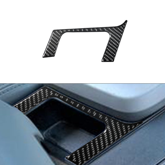 Console Storage Frame Panel Trim Cover Carbon Fibre for Toyota Tundra 2007-2013