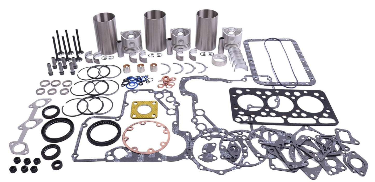 STD Overhaul Rebuild Kit for Kubota D750 D750-B Kubota B5200 B7100 Tractor