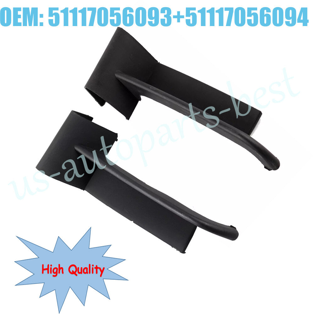 Pair Front L R Trim Bumper Cover Grille for BMW E65 E66 745i 745Li 760Li 02-05