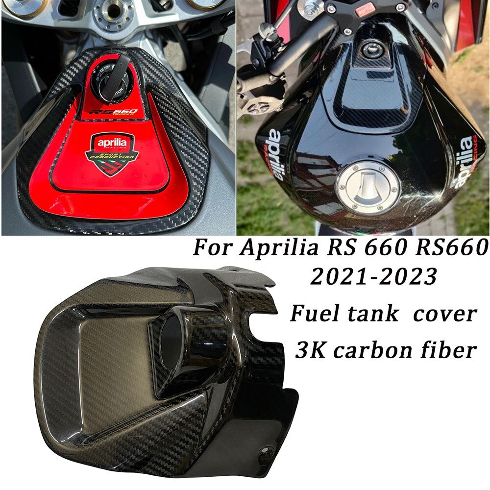 Carbon Fiber Ignition Lock Front Fairing Cowl Cover For RS660 Tuono660