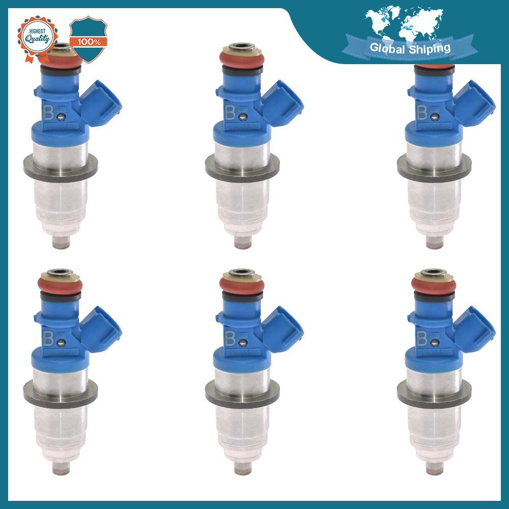 6x Fuel Injector for Yamaha 150 175 200 225 300 HP Outboard 60V-1376-00-00