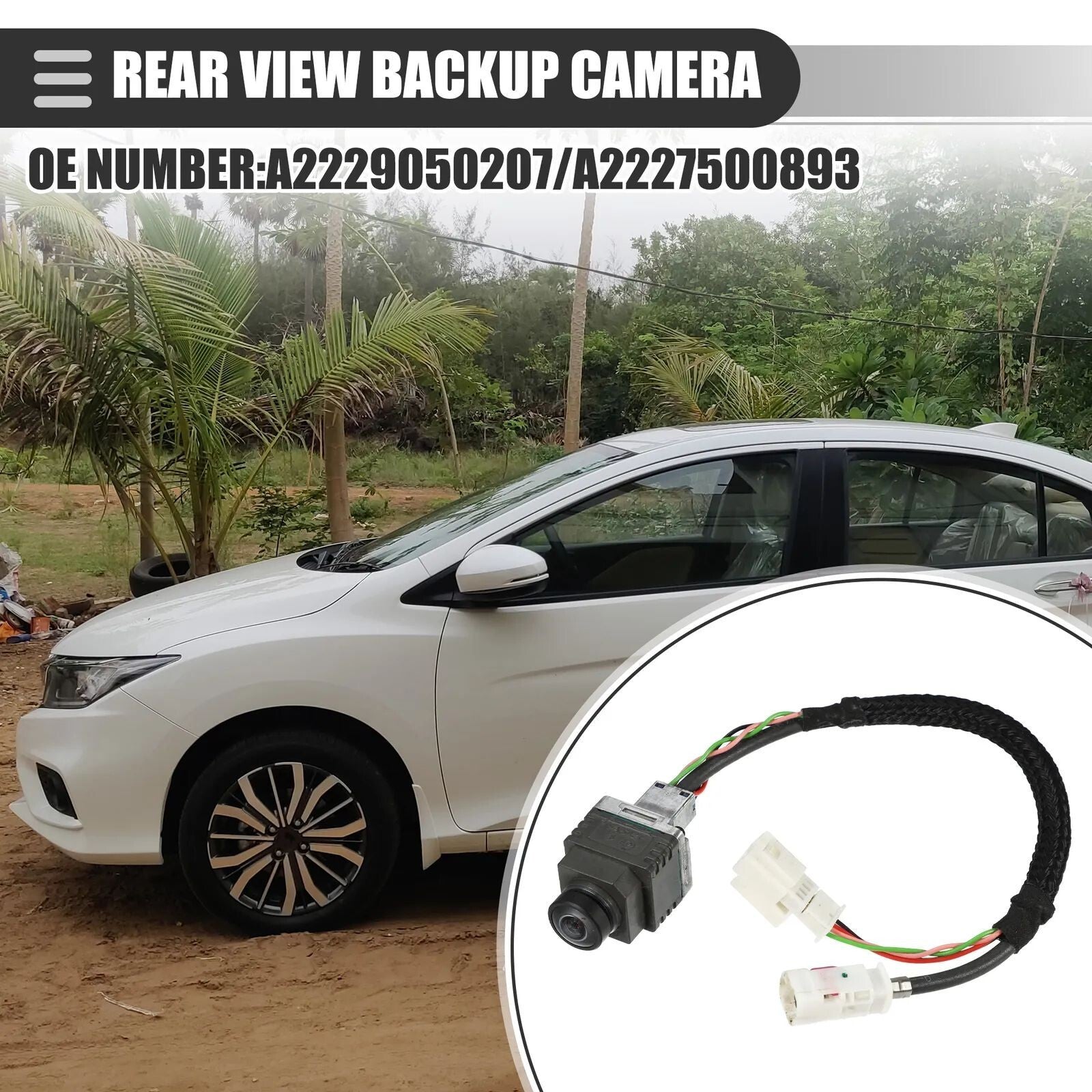 A2229050207 Automatic Rearview Backup Camera for Mercedes-Benz C300 (2015-2021)