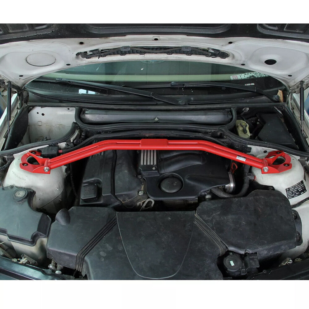Front Engine Upper Suspension Strut Bar Tower Brace for BMW E46 3 Series 1998-05