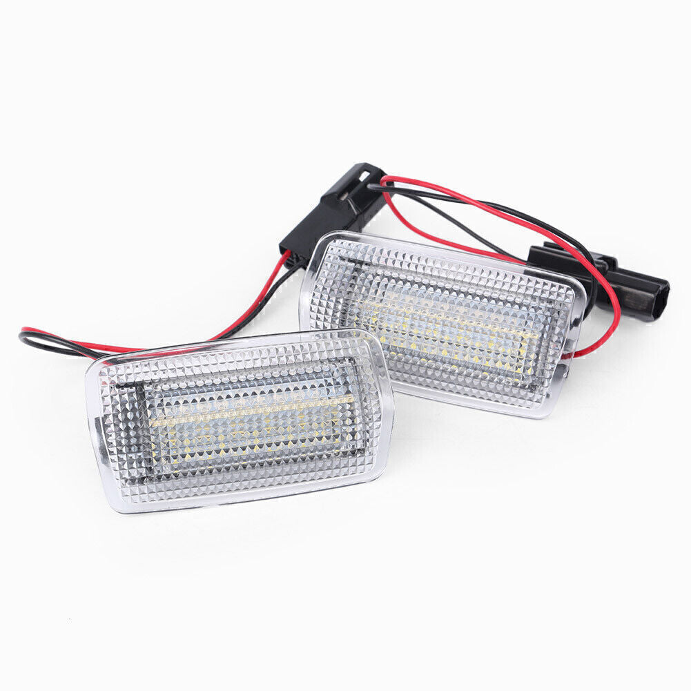 Fit for Toyota for Lexus WhiteRed Error Free Emergency Side Welcome Car Door Lights