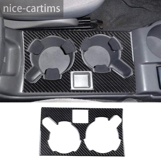 Carbon Fiber Water Cup Holder Panel Trim for Toyot@ Tacom@ 2001-2004 Accessories