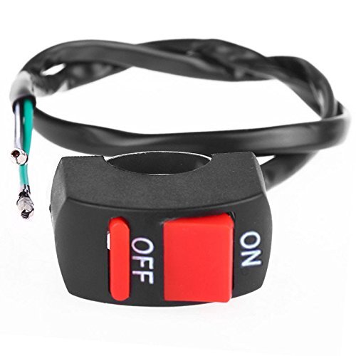 Motorcycle switch button handlebar mount suitable for Dirt Kill light switch flame output