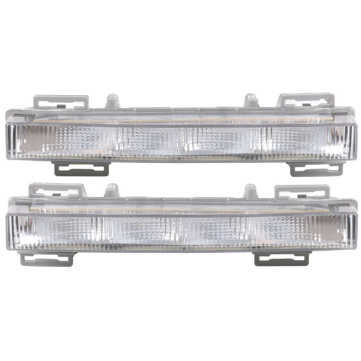 LH RH Pair Daytime Run Lamp Fog Light For 2013-2015 for Mercedes W166 ML/GL X204 GLK